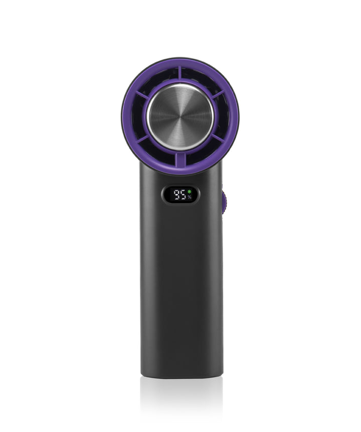 Women's portable hand fan with digital speed display Kalsten