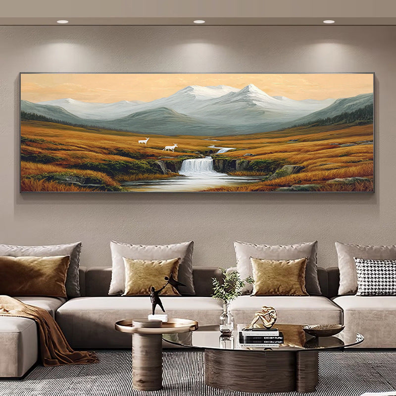 Mountain Landscape Canvas Artwork