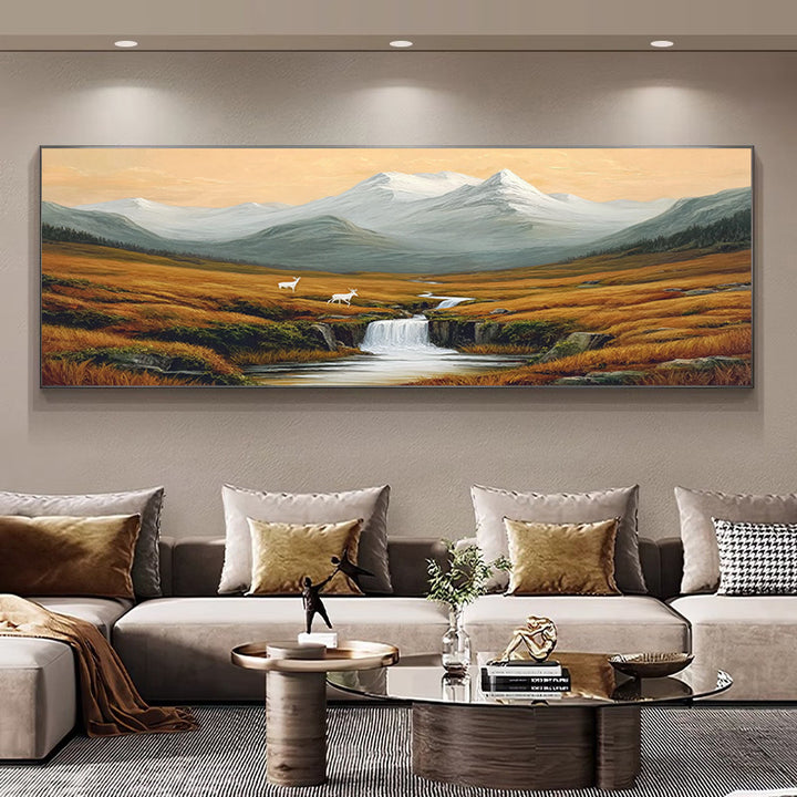 Mountain Landscape Canvas Artwork