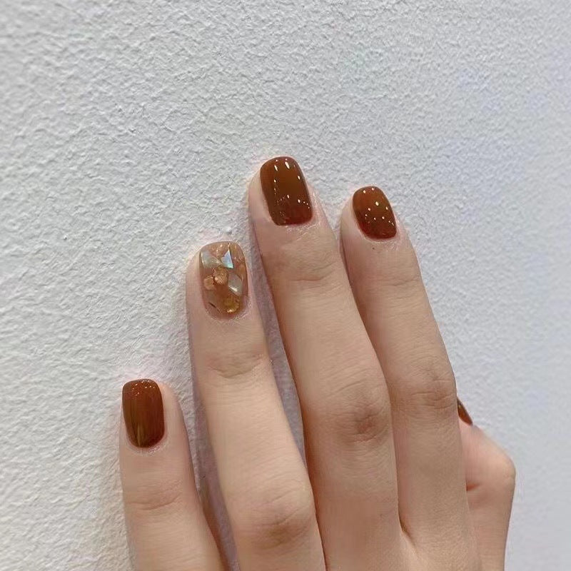 Premium Marble Effect Press-On Nails