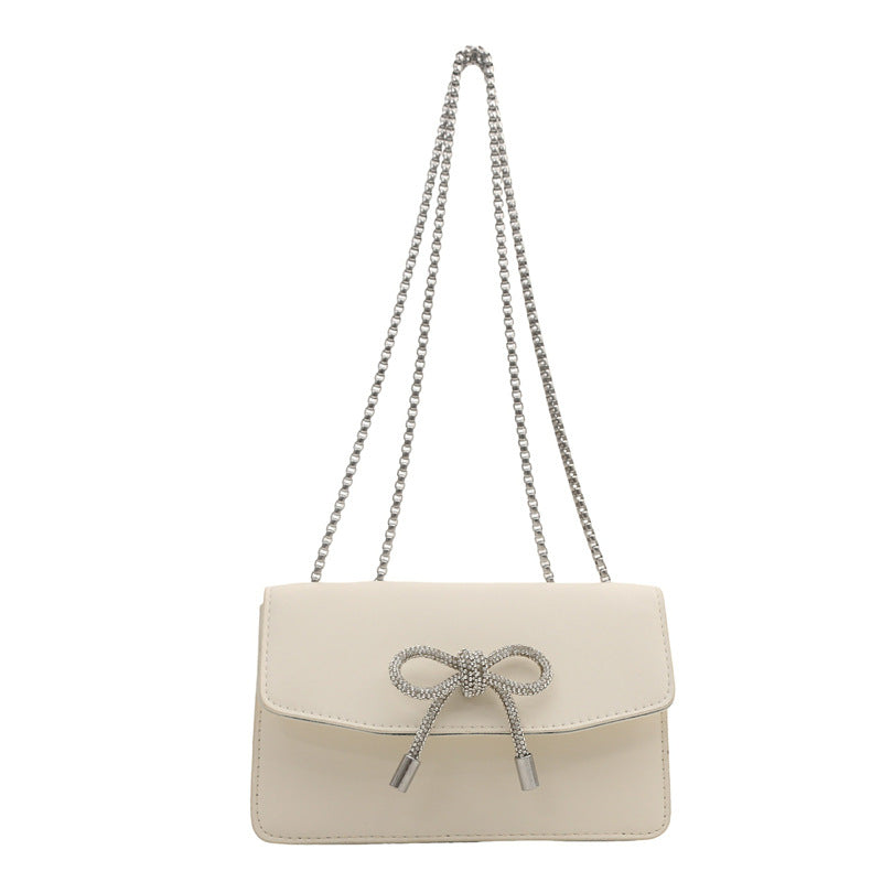 Elegant Bow-Detail Evening Handbag