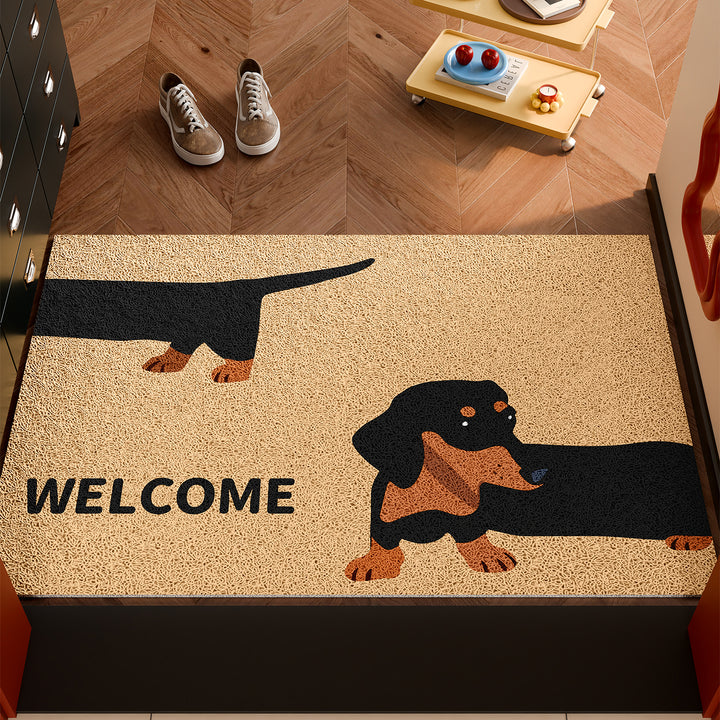 Dog-Themed Decorative Doormat