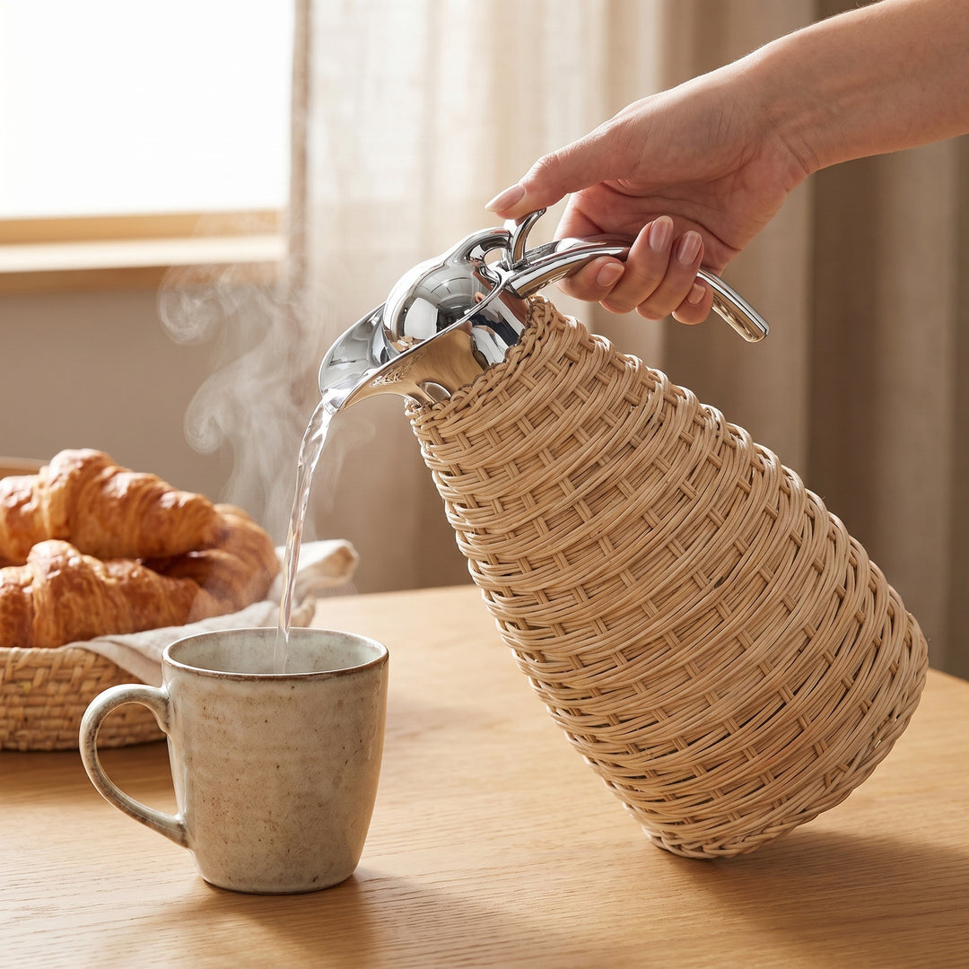 Stylish water carafe with woven design Kalsten
