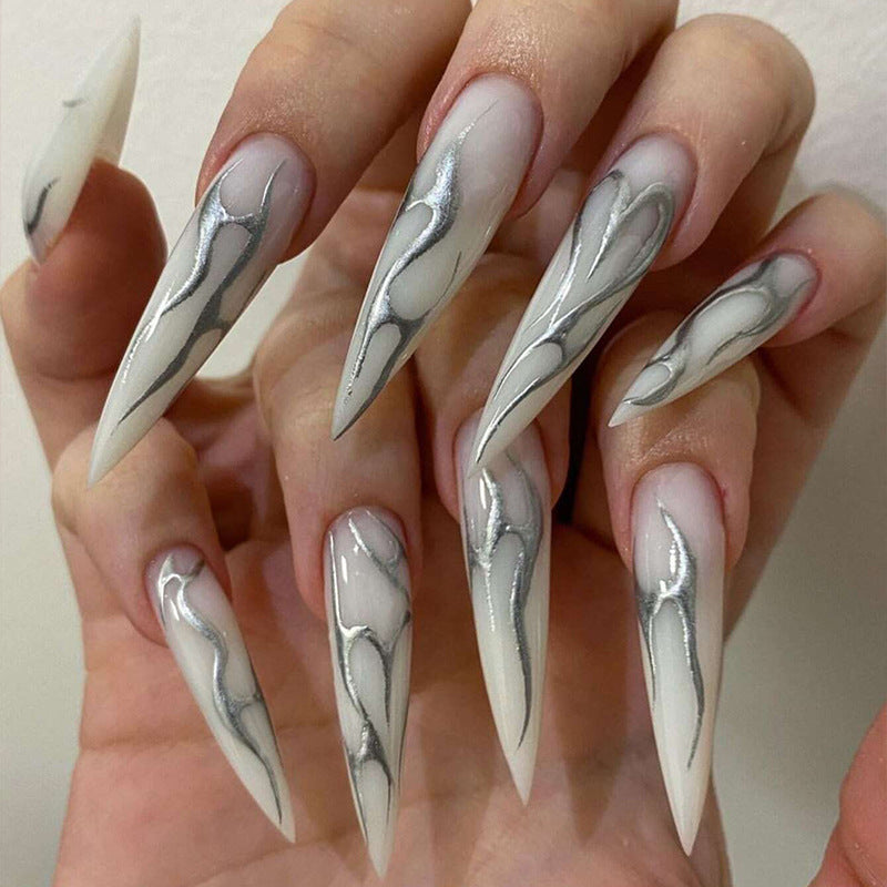 Elegant Stiletto Nail Art