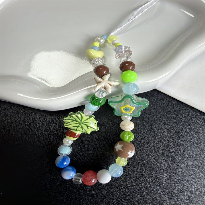 Handmade Nature-Inspired Beaded Eyewear Holder Kalsten
