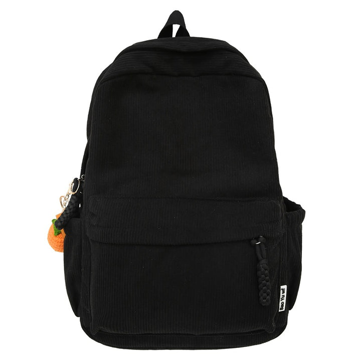 Stylish Corduroy Backpack Kalsten