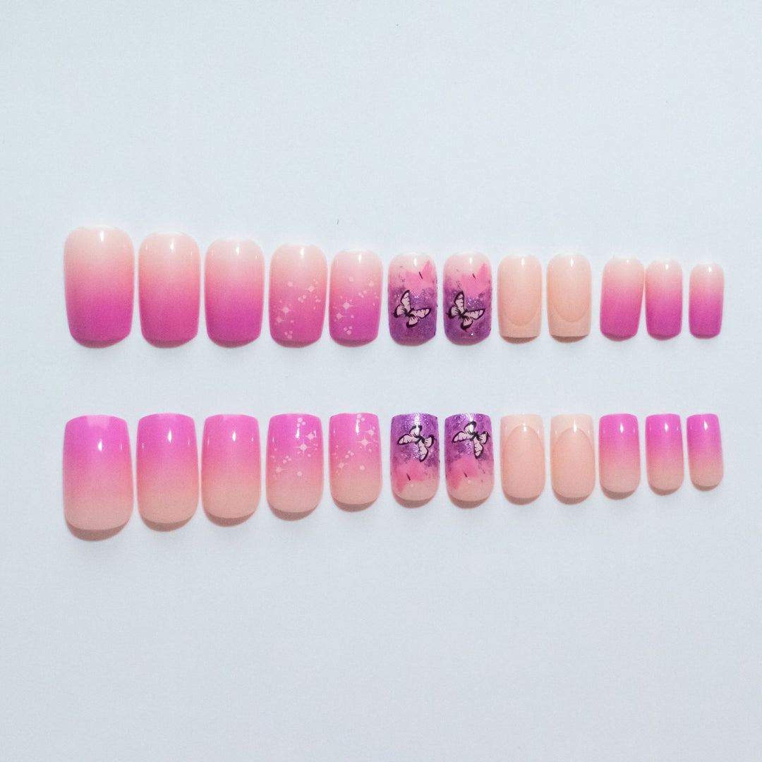 Artistic Butterfly Nail Art Kit