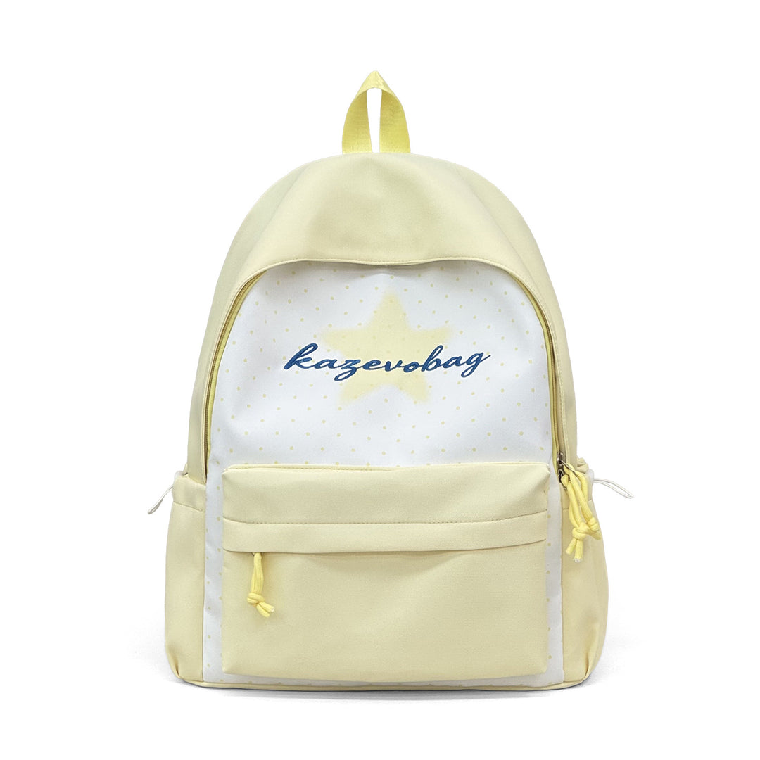 Stylish Star-Embellished Casual Backpack Kalsten