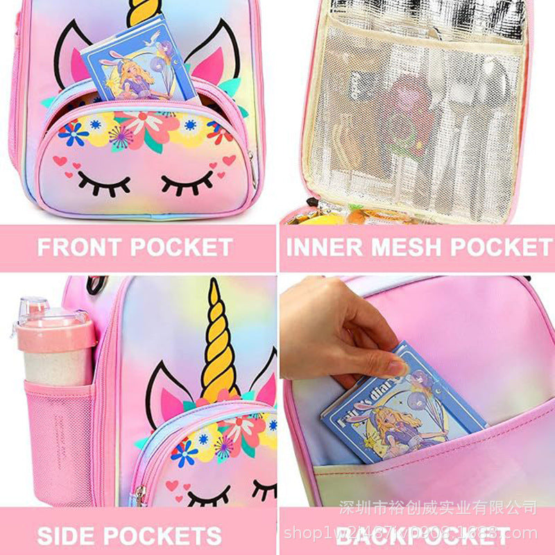 Fun Unicorn Themed Backpack Kalsten