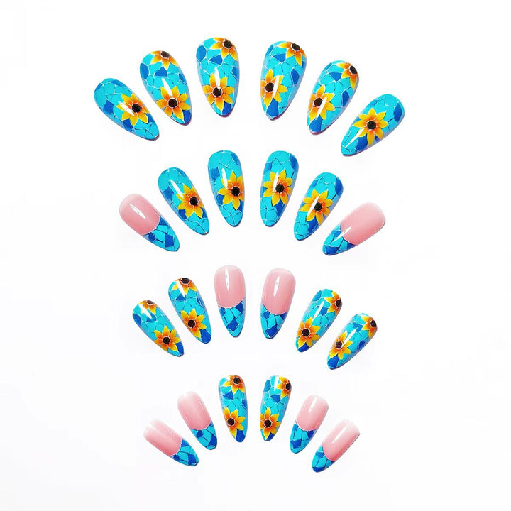 Artistic Stained Glass Nail Art Kalsten