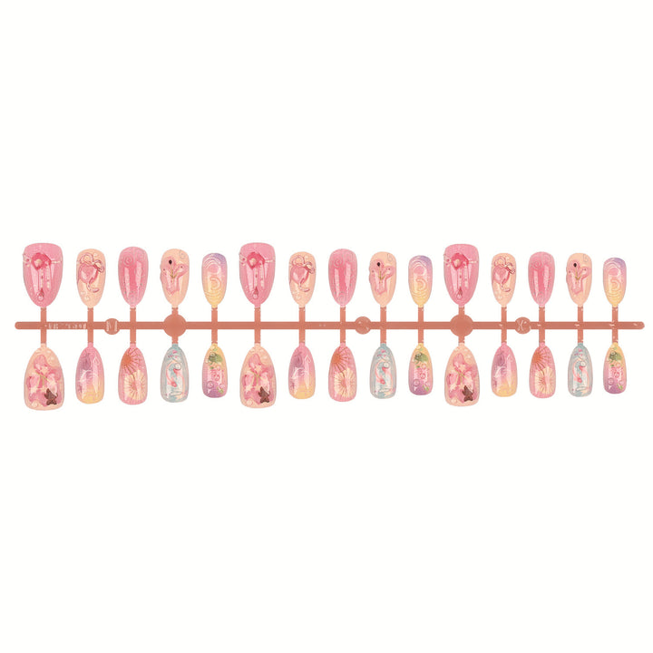 Artisanal Press-On Nail Tips Set