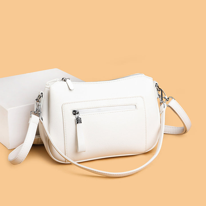 Casual Leather Crossbody Bag Kalsten