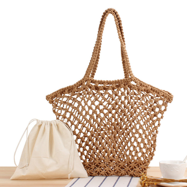 Multifunctional Macrame Tote Bag Kalsten