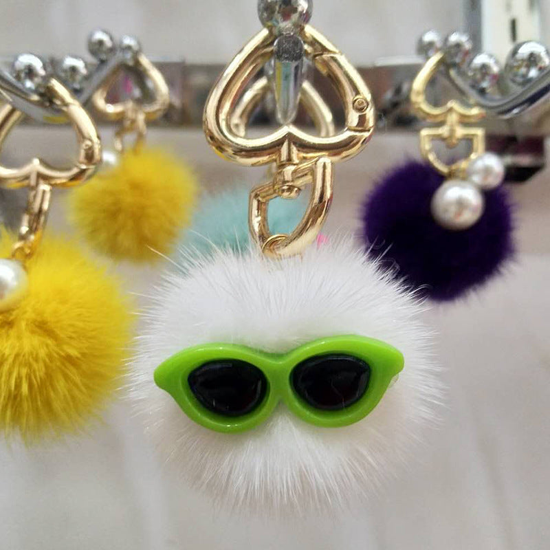 Decorative Heart-Shaped Sunglasses Clips Kalsten
