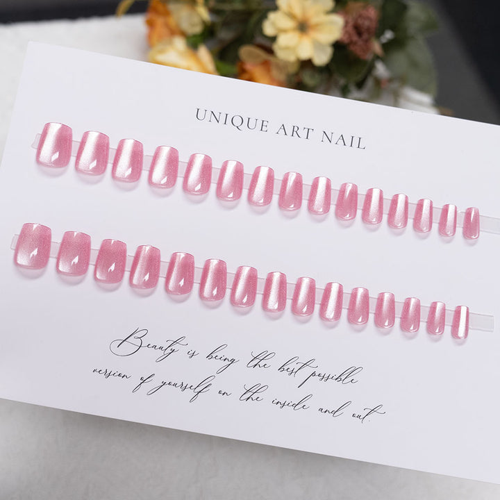 Glossy Acrylic Press-On Nail Set
