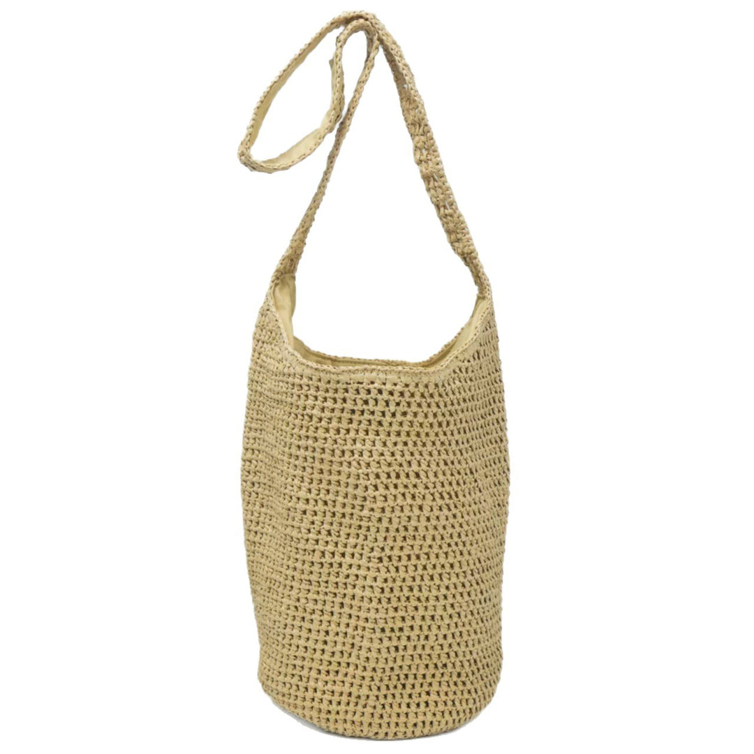 Hand-knotted shoulder bag with modern design Kalsten