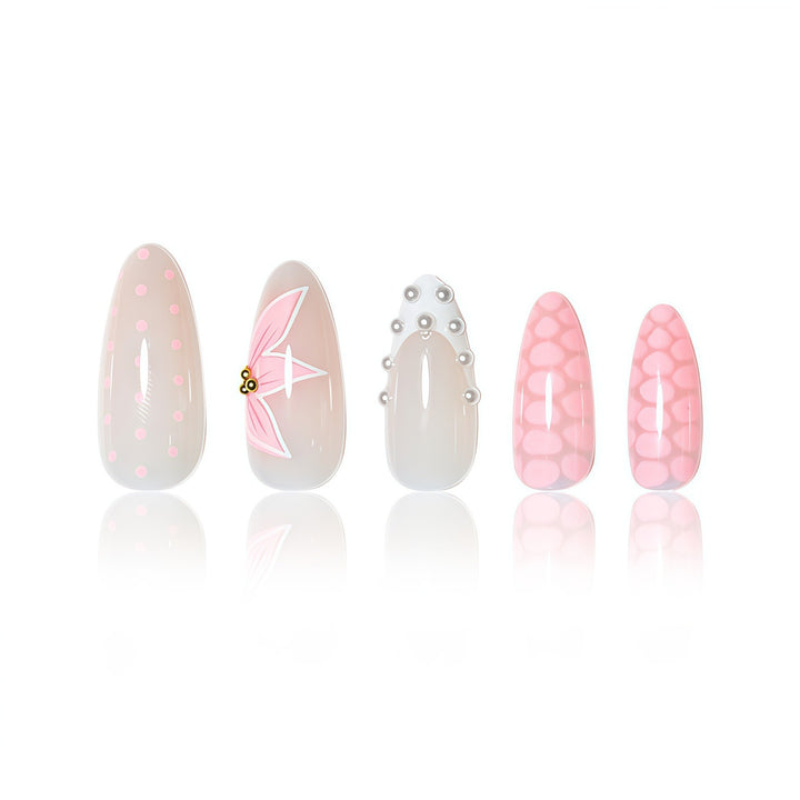 Elegant Floral Design Nail Wraps Kalsten