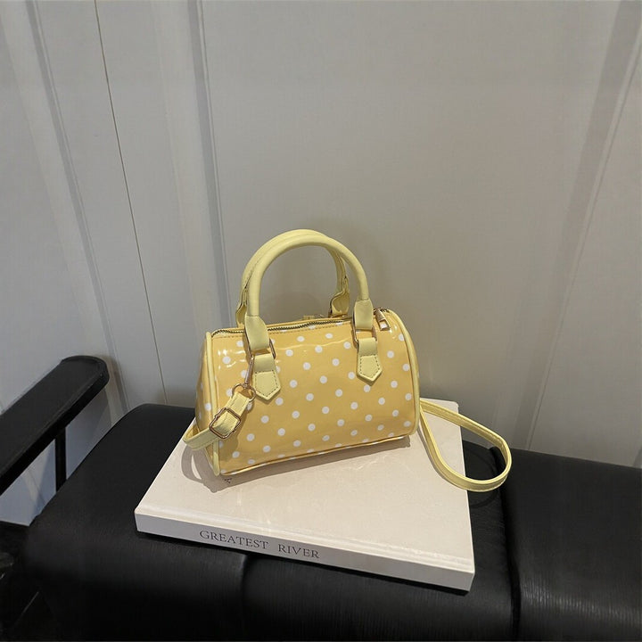 Polka Dot Handheld Satchel