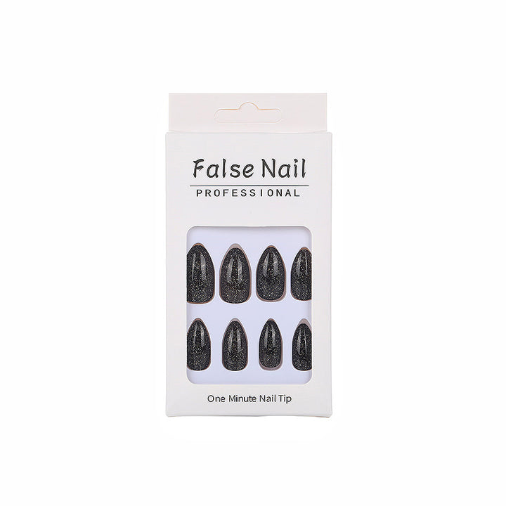 Glamorous artificial nails with glitter Kalsten