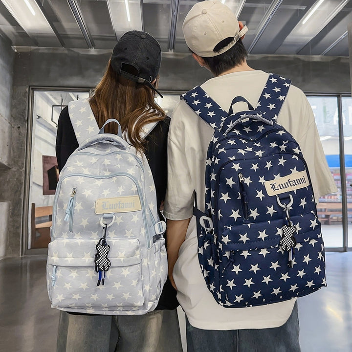 Casual Star-Patterned Backpack Kalsten 1791205638