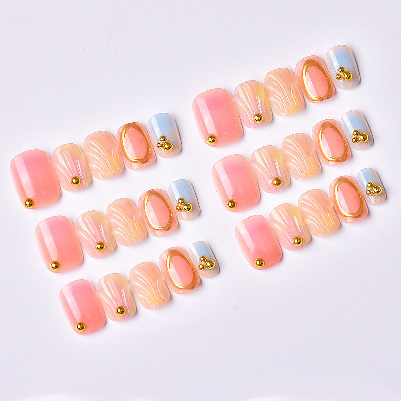 Elegant Decorative Press-On Nail Art Set Kalsten