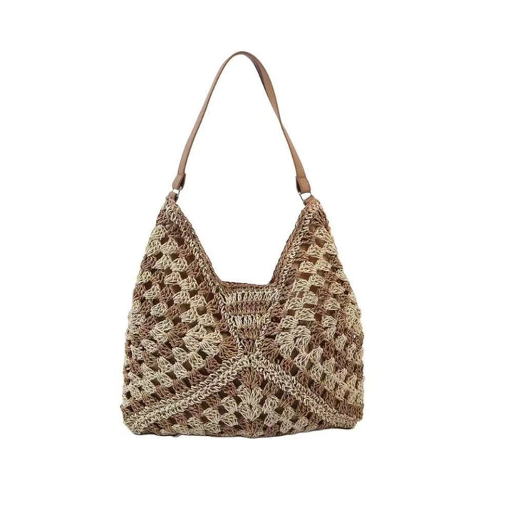 Handbag with Modern Macrame Structure Kalsten