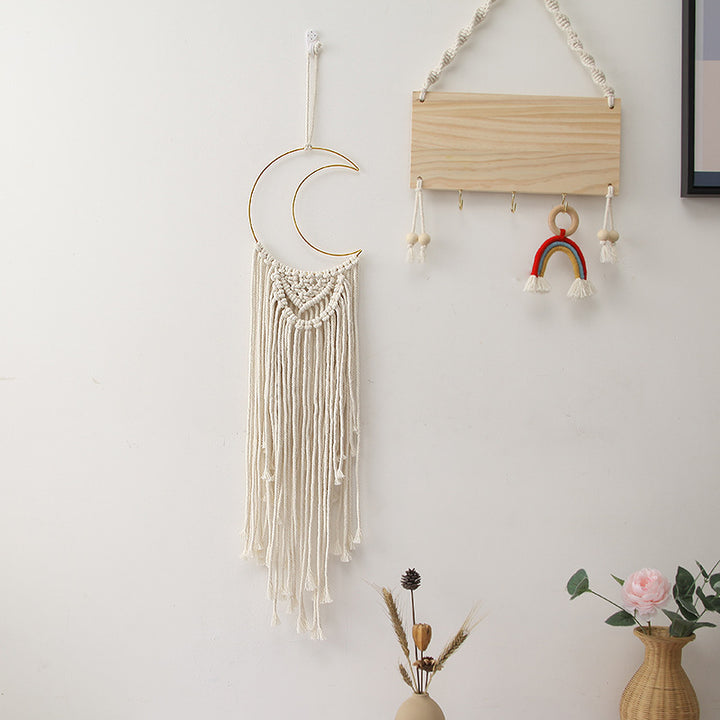 Macramé Moon Wall Hanging Kalsten