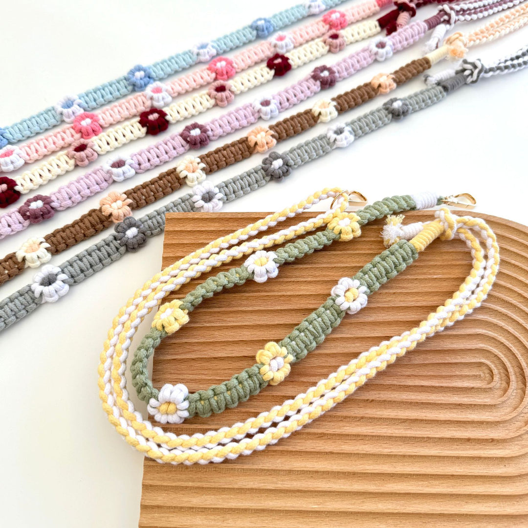Floral Macrame Eyewear Chain Kalsten