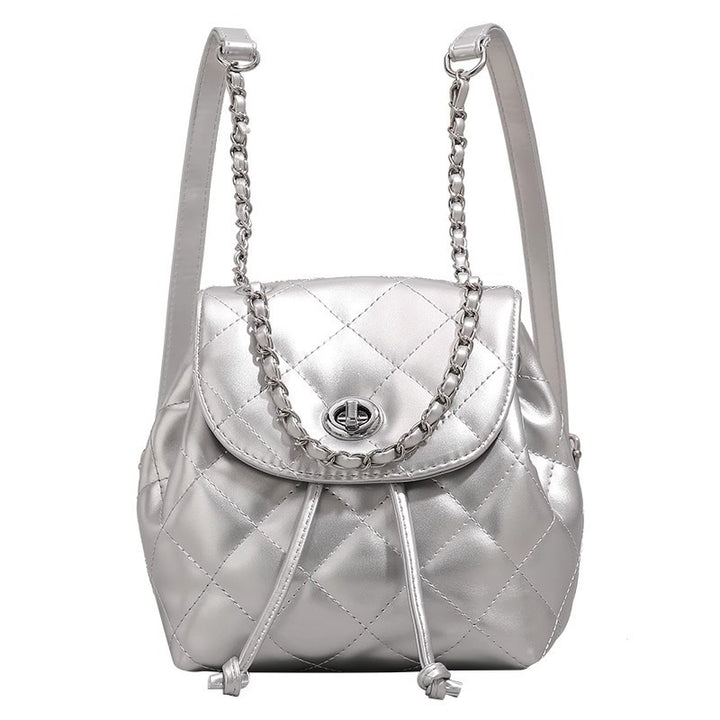 Stylish Quilted Mini Backpack Kalsten