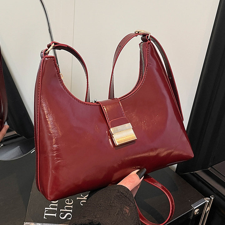 Modern Vegan Leather Hobo Bag