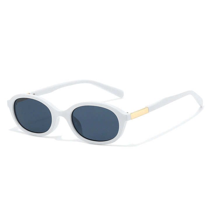 Elegant Vintage Oval Frame Sunglasses Kalsten