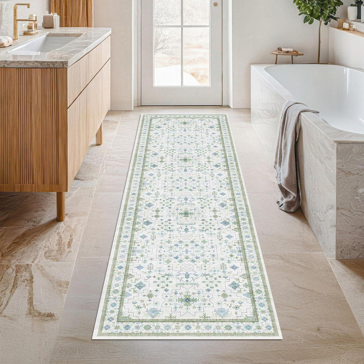 Vintage Floral Runner Carpet Kalsten