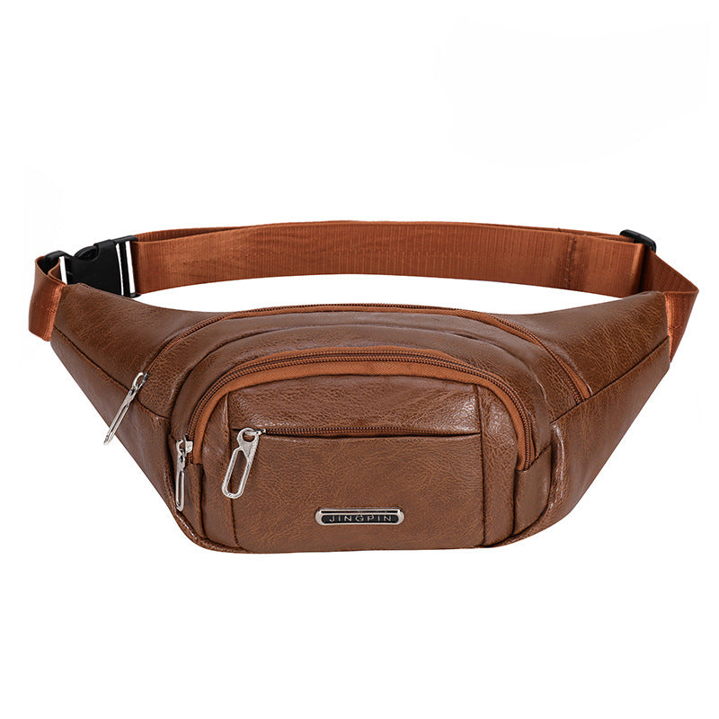Casual Leather Fanny Pack