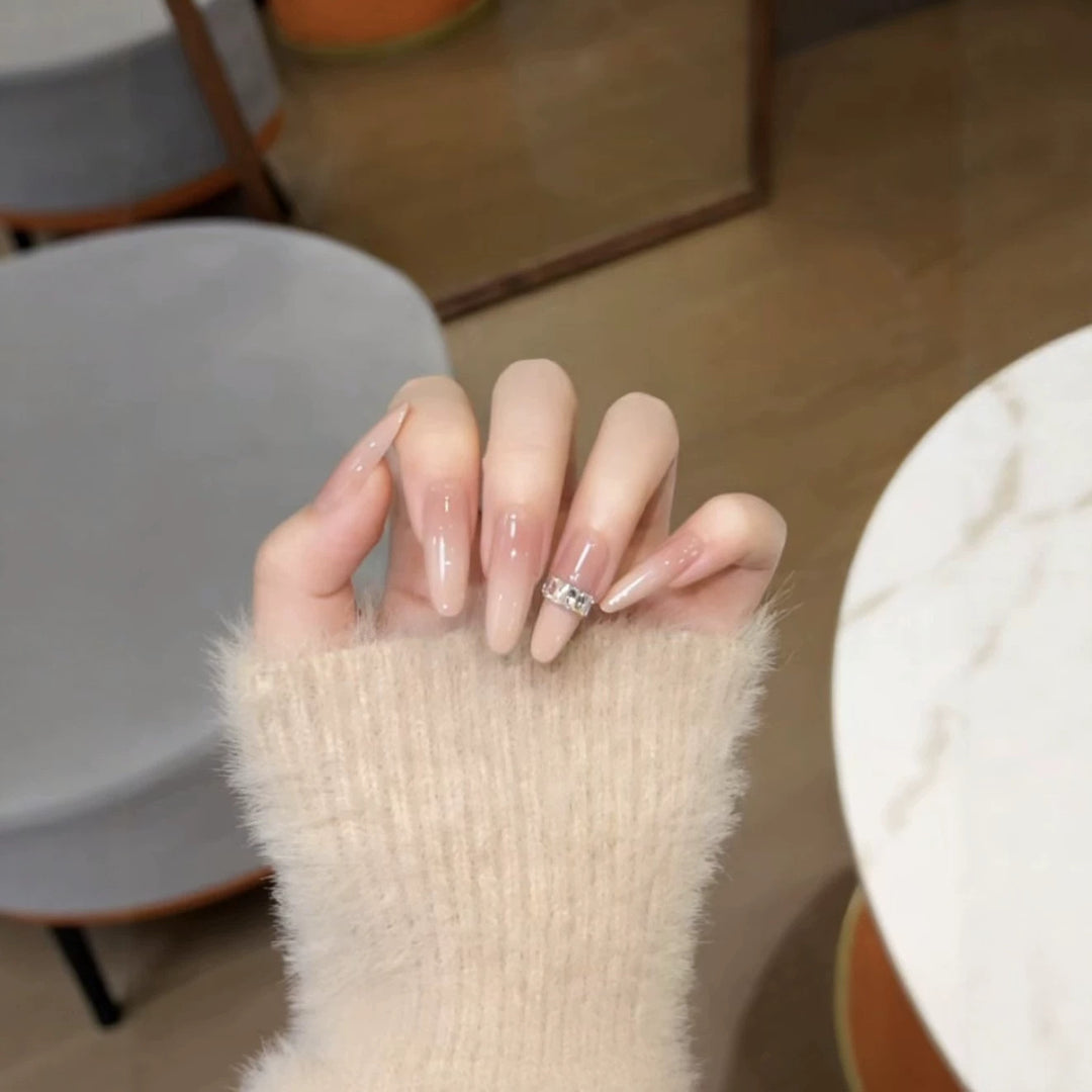 Elegant Long Stiletto Nail Enhancements