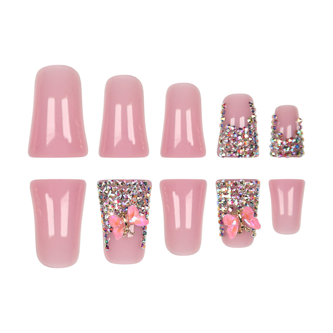 Decorative Butterfly Nail Art Press-On Nails Kalsten