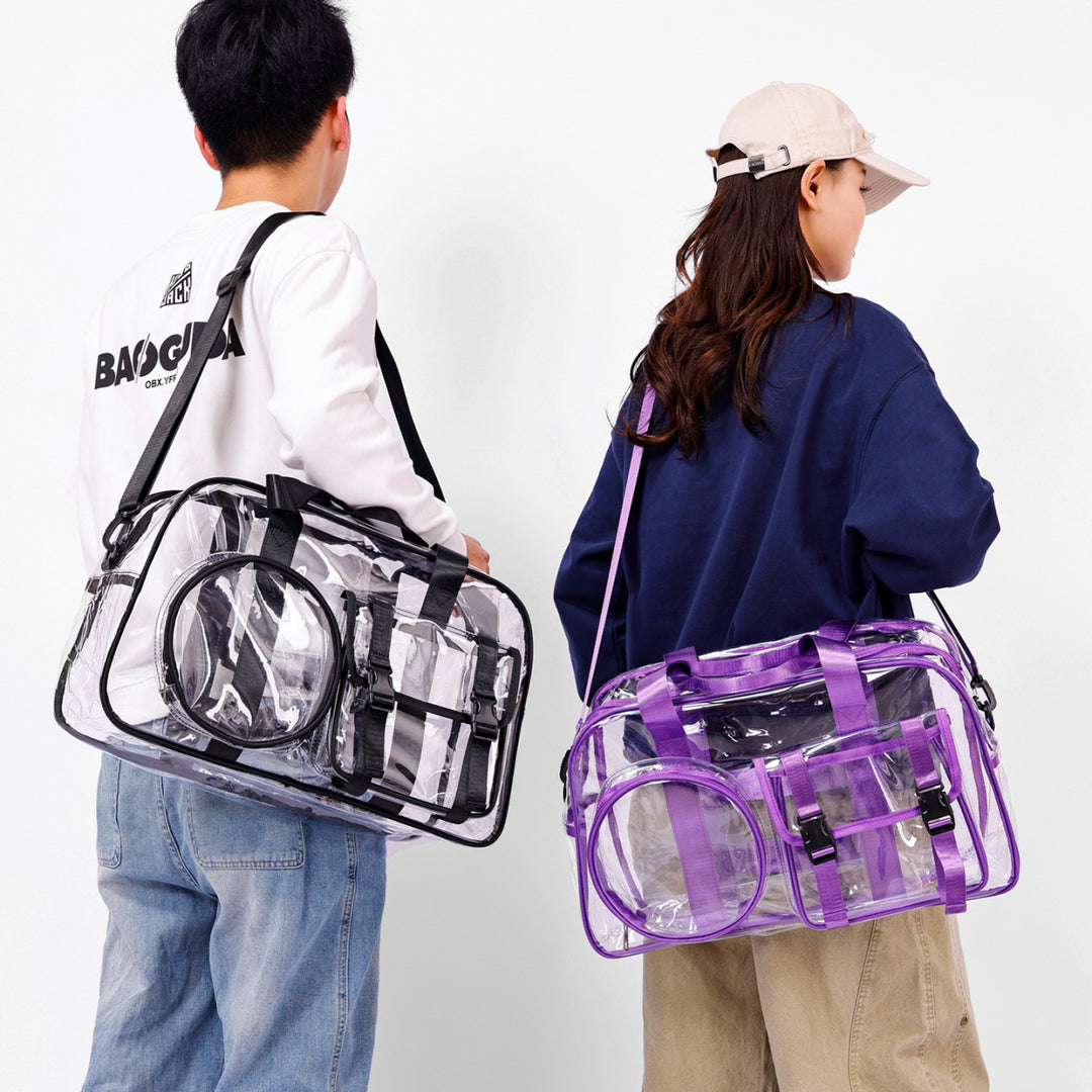 Clear Utility Duffle Bag Kalsten