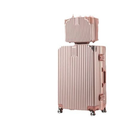 Modern Hard-Shell Wheeled Travel Suitcase Kalsten