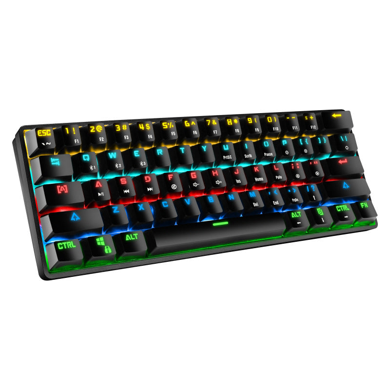 Compact Mechanical Gaming Keyboard with Backlit Keys Kalsten