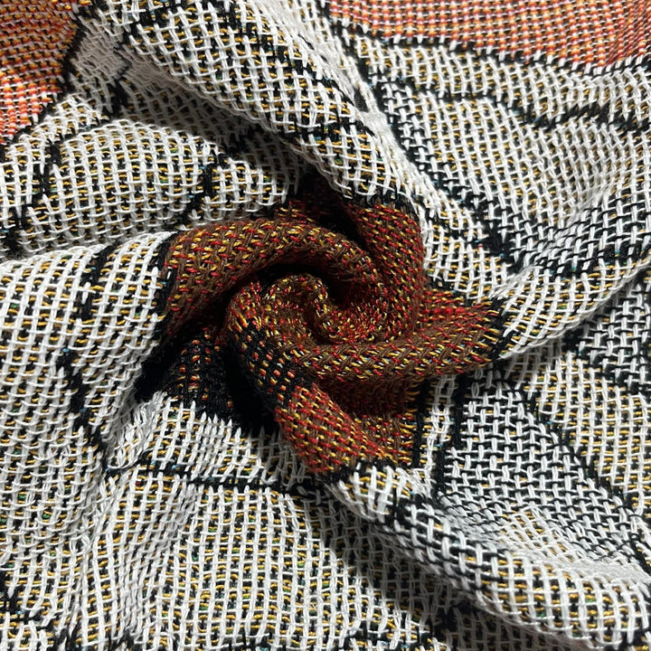 Coffee-Themed Tapestry Throw Blanket