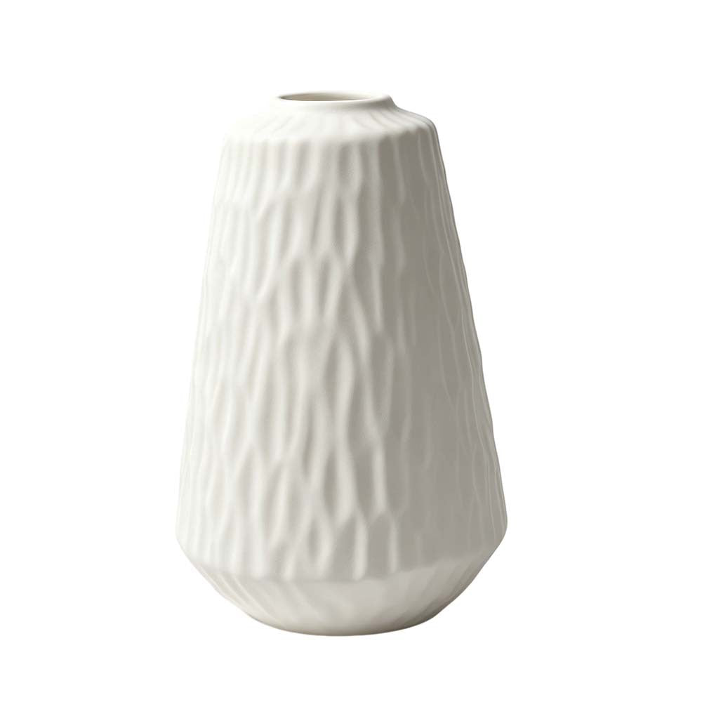 Textured Ceramic Decorative Vase Kalsten