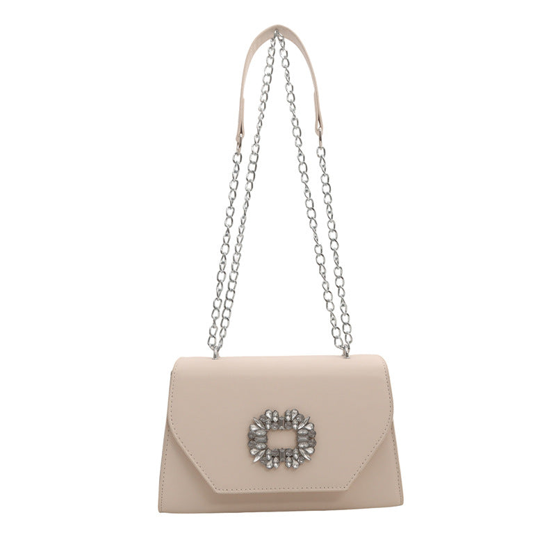 Elegant Chain-Detail Evening Handbag