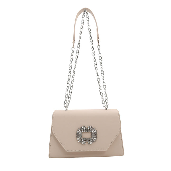 Elegant Chain-Detail Evening Handbag