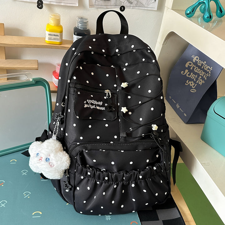 Cute Polka Dot Design Backpack Kalsten