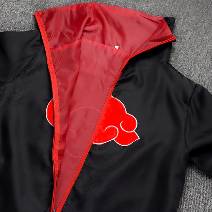 Fantasy Anime-Themed Hooded Cloak