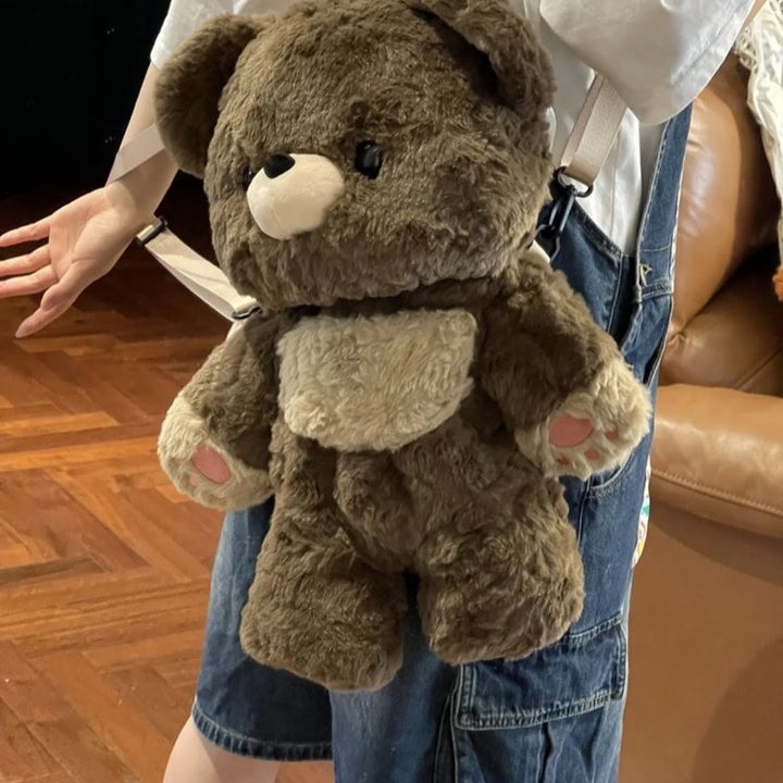 Plush Bear Backpack with Child-Friendly Design Kalsten