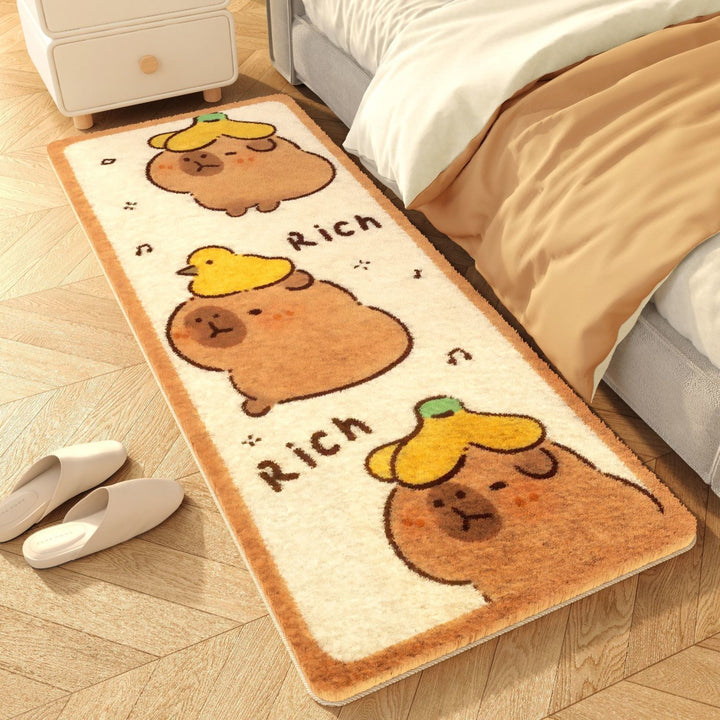 Cartoon Theme Plush Floor Mat