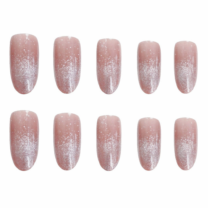 Elegant Glitter Ombre Press-On Nails