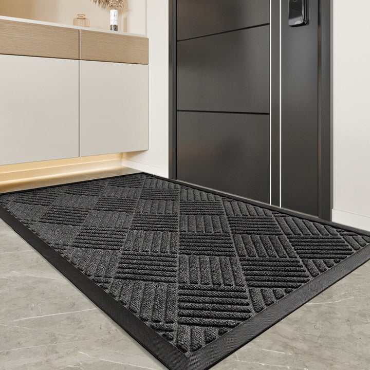 Durable Chevron Design Entrance Mat Kalsten