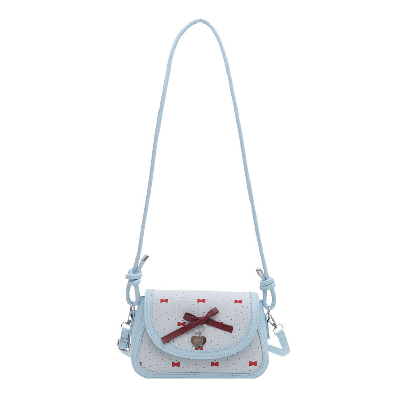 Adorable Bow-Embellished Crossbody Bag Kalsten