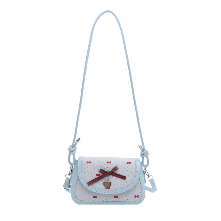 Adorable Bow-Embellished Crossbody Bag Kalsten